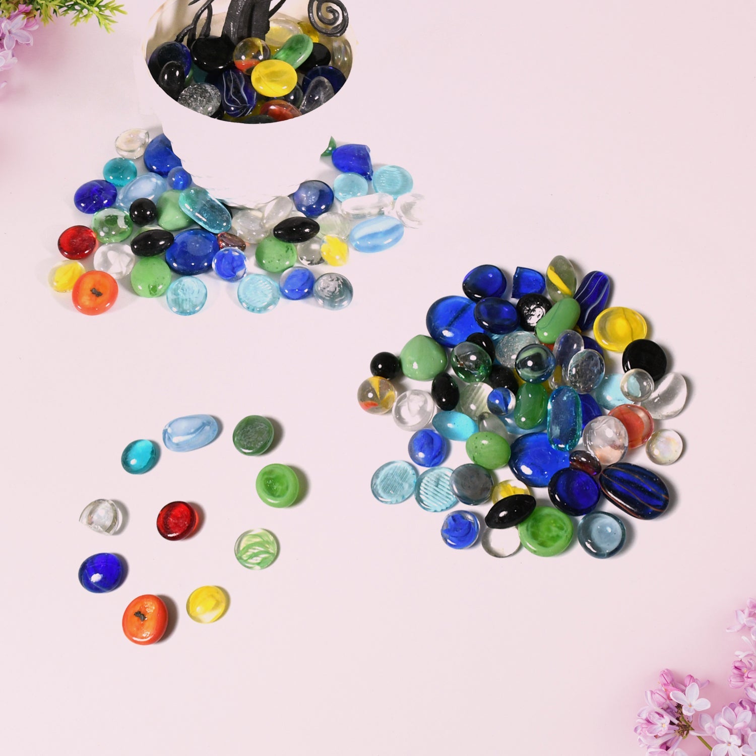 Multi-Color Decorative Stone for Garden / Lawn / Aquarium Fish Tank Gravel / Flower Pots Decoration Pebbles for Fish Bowl & All Purpose Attractive Stone Set Multi-Color Decorative Stone for Garden / Lawn / Aquarium Fish Tank Gravel / Flower Pots Decoration Pebbles for Fish Bowl & All Purpose Attractive Stone Set